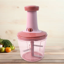 Apex  Quba Push Chopper with Stainless Steel Blades (1000ml) the24kgal