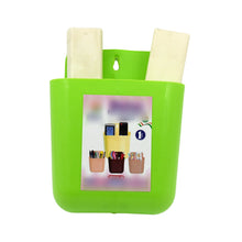 2-Section Multipurpose Wall Holder – Mobile, Remote & Makeup Brush Storage (1 Pc) the24kgal