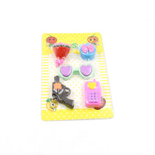 Fancy Colorful Eraser Set for Kids’ Parties & School (1 Set, Mixed Design) the24kgal
