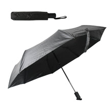 2 Fold Manual Umbrella – Wind, Sun & Rainproof with Steel Shaft & Wrist Strap the24kgal