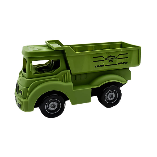 Friction Powered Dumper Toy Truck For Kids | With Opening Container Feature | Strong & Durable Plastic Material | Indoor & Outdoor Play Birthday Gift for Baby Boys & Girls (1 Pc) the24kgal