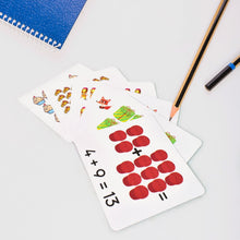 Wooden MathTime for Kids - Educational Math Card Game the24kgal