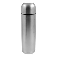 Vacuum Flask With Cover, 18/8 Stainless Steel | Hot and Cold Water Bottle with Push-Down Lid | Double Walled Stainless Steel Bottle for Travel, Home, Office, School, Picnic (750 ML) the24kgal