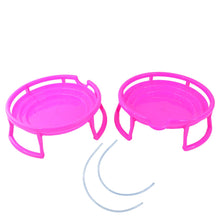 Plastic Water Pot Stand Set (2 Pc) the24kgal