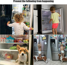 Fridge Freezer Door Lock -Baby Safety Child Lock the24kgal