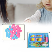 Abacus 11 Rods Counting Abacuses Toy Bead Educational Tools (1 Set) the24kgal