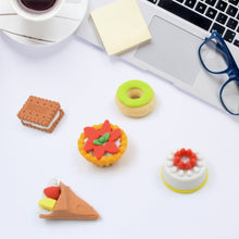 3D Fast Food Erasers Set, Cute Mini Colorful Erasers for Kids Gift & School (5 Pcs) the24kgal