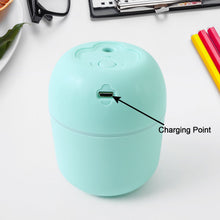 Portable Mini USB Humidifier with Light, Cool Mist & Essential Oil Diffuser (250ML) the24kgal