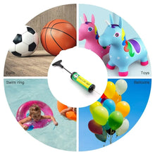 Inflator Air Ball Pump Soft Bouncing Ball Development Kids Toy, Sports Plastic Pump for Soccer, Basketball, Football, Volleyball Ball (17 Cm) the24kgal