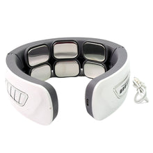 6 Heads Smart Electric Neck and Back Pulse Massager Wireless (1 Pc) the24kgal