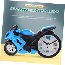 Retro Motorcycle Alarm Clock – Novelty Bike Engine Style Desk Clock the24kgal