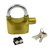 Security Alarm Metallic Lock System with 3 Keys (1 Set / Mix Color) the24kgal