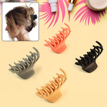 Plastic Hair Clamp Grip, Simple Matte Hair Barrette Clamp (1 Pc) the24kgal