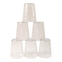 Apex Pyramid Design Unbreakable Plastic Glass – 300 ML the24kgal