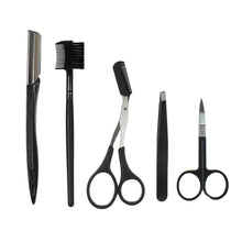 Eyebrow Kit, 5 in 1 Tweezers for Eyebrows (1 Set) the24kgal