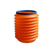 Foldable Storage Bucket, Water Container & Dustbin Multiuse bucket ( red ) the24kgal
