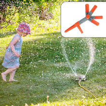 Garden Sprinkler 360° Rotating Adjustable Round 5 Arm Lawn Water Sprinkler for Watering Garden Plants / Pipe Hose Irrigation Yard Water Sprayer the24kgal