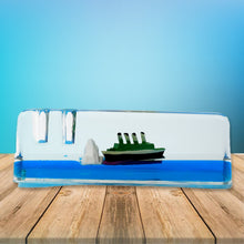 Car Interior Dashboard Decoration Floating Water Cruiser Ship (1 Pc) the24kgal