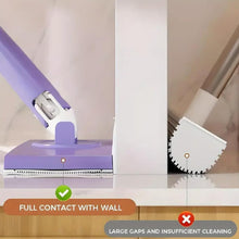 Automatic Cloth Changing Mini Mop with Push Pull Cloth Changing Handle (1 Pc) the24kgal