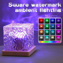 Ocean Wave Projector Lamp, 3D Water Wave LED Night Light, Water Ripple Night Lamp With Remote the24kgal