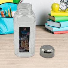 Plastic Transparent Mukhwas Bottle With Steel Cap / Mouth Freshener / Dryfruits Multipurpose Air Tight and BPA Free Kitchen Storage Bottle (1 Pc) the24kgal