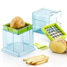 2-in-1 Potato Chipper & Slicer – French Fries Maker with Two-Blade Cutter (1 Pc) the24kgal