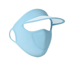 Women's Full Face UV Protection Cap with Built-in Mask and Wide Brim Visor – Breathable (1 Pc) the24kgal