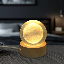 3D Crystal Ball lamps With Base (1 Pc / Mix Design) the24kgal