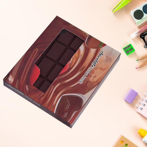 Small Chocolate Scented Bite-Shape Pocket Diary – Rectangular Memo Notebook for Kids (80 Pages) the24kgal