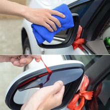 1 Pair Mirror Rain Protector Car Rearview Mirror Rain Blades Car Back Mirror Eyebrow Rain Cover Car Rearview Mirror Eyebrow Covers Flexible Protection Rainproof Decoration Accessories (2 Pcs set) the24kgal