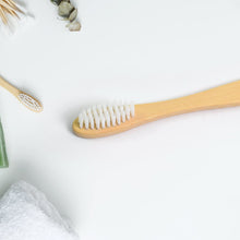 Wooden / Bamboo Brush Toothbrush Ultra Soft Bristles (1 Pc) the24kgal