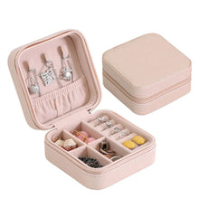 Mini PU Leather jewellery Box for Travel & Storage the24kgal
