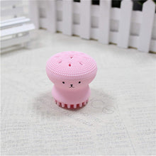 Cute Octopus Shape Silicone Face Scrubber Massager (1 Pc) the24kgal