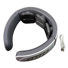 6 Heads Smart Electric Neck and Back Pulse Massager Wireless (1 Pc) the24kgal