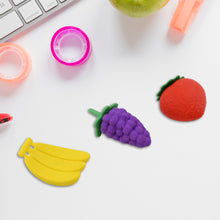 3D Food Fancy & Colorful Erasers – Cute Novelty Eraser Set for Kids & School Prize (1 Set / Mix Design & Color) the24kgal