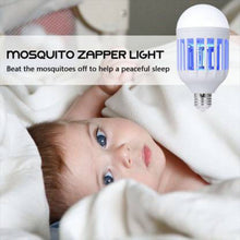 5W Mosquito Killer Lamp E27 LED Zapper for Summer Insects & Moths the24kgal