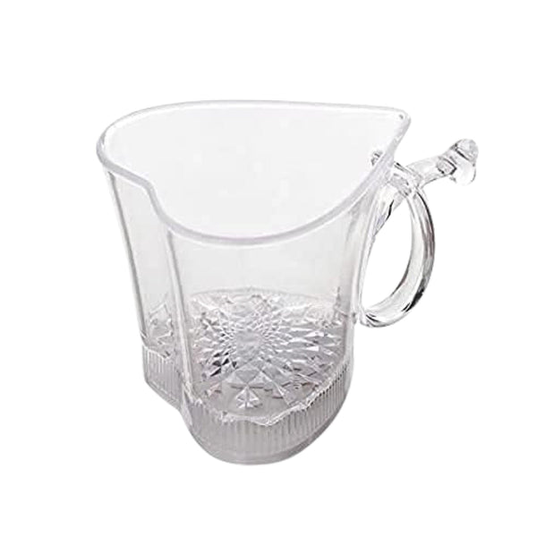 Heart Shape Activated Blinking Led Glass Cup the24kgal