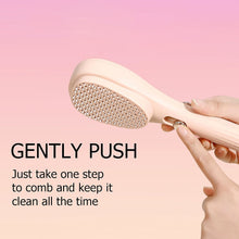Self-Cleaning Anti-Static Massage Comb (1 Pc) the24kgal