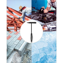 Welding Slag Removal Hammer with Coil Spring Handle | Heavy Duty Chipping Tool for Slag & Spatter Cleaning (1 Pc) the24kgal