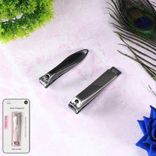 Stainless Steel Folding Portable Large Nail Clippers with Nail File (1 Pc / Mix Design) the24kgal