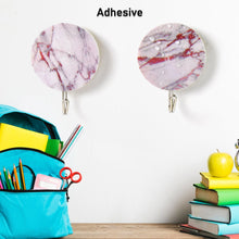 Multipurpose Strong Round Hook Self-Adhesive hooks (2 Pc Set) the24kgal