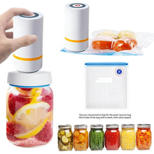 Portable USB Rechargeable Vacuum Sealer Machine (1 Pc) the24kgal