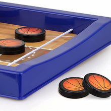 Fast Sling Basketball Puck Game Paced Table Desktop Battle Ice Hockey Game for Adults and Kids Parent-Child Winner Board Games Interactive Toy, Desktop Table Game the24kgal