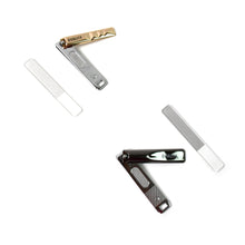 Cute Nail Clipper with Nail Catcher, Nail File - Stainless Steel (1 Pc) the24kgal