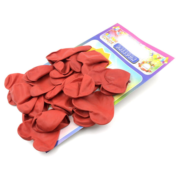 Heart shaped balloons Kinds of Rainbow Party Latex Balloons for Birthday / Anniversary / Valentine's / Wedding / Engagement Party Decoration One Color (20 Pcs Set) the24kgal