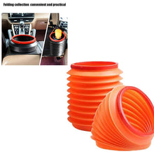 Foldable Storage Bucket, Water Container & Dustbin Multiuse bucket ( red ) the24kgal