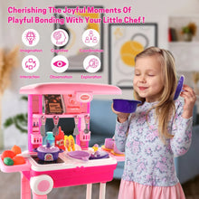3-in-1 Kitchen Set for Kids with Suitcase – Role Play Cooking Toy for Girls & Boys (3+) the24kgal