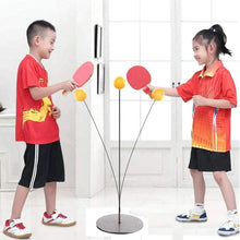 Portable Wiff Waff Rebound Table Tennis Trainer Set (1 Set) the24kgal