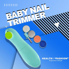 Safe Baby Nail Clippers | 6-in-1 Electric Trimmer Tool the24kgal