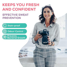 Underarms Sweat Pads Disposable Highly Absorbent Pads Cotton Anti-Allergic Anti Bacteria Anti Smell Underarm Perspiration Pad For Men And Women (Pack of 10) the24kgal